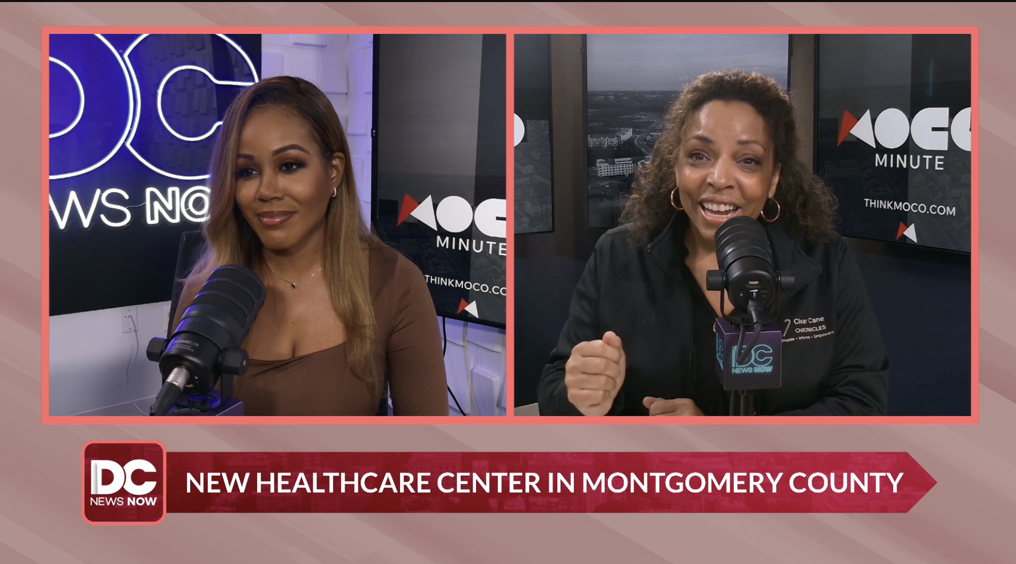 Cynthia Overton, PhD being interviewed on DC News Now about person-centered care